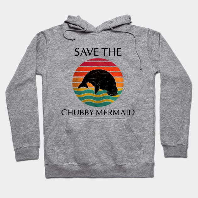 Save the Chubby Mermaid Hoodie by coloringiship